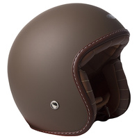 RXT 'Classic' Open-Face Helmet (No Studs) - Matt Brown
