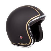 RXT 'Classic' Open-Face Helmet (No Studs) - Matt Gold [Size: XS]