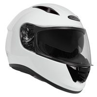 RXT 'A736 Evo' Full-Face Helmet - Solid White [Size:2XL]