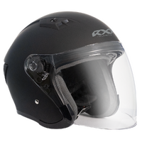 RXT 'A261 Kruze' Open-Face Helmet - Black [Size: 2XL]