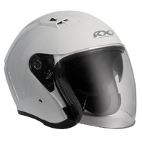 RXT 'A261 Kruze' Open-Face Helmet - Gloss White [Size: 2XL]