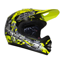 RXT 'Racer 4' Kids MX Helmet - Fluro Yellow