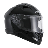 RXT '825 Street 2' Full-Face Helmet - Solid Gloss Black