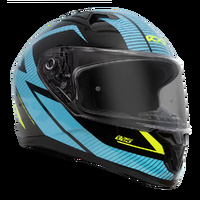 Gloss Black/Blue/Fluro