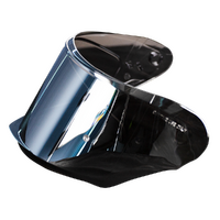 VISOR RXT 825 'STREET 2' SILVER MIRROR (Pinlock '30' Ready)