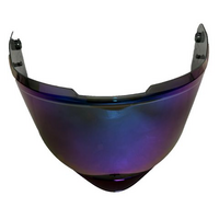 J-STR Electroplated Rainbow Visor