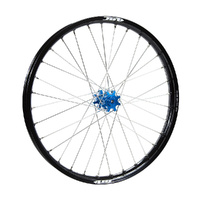 JTR Speedway Blue Hubs / Black Rims Front Wheel 23*1.60
