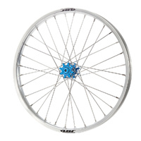 JTR Speedway Blue Hubs / Silver Rims Front Wheel 23*1.60