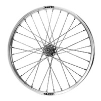 JTR Speedway Black Hubs / Silver Rims Front Wheel 23*1.60
