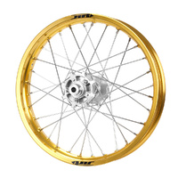 JTR Speedway Silver Hubs / Gold Rims Rear Wheel 19*2.15