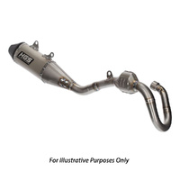 HGS Kawasaki Complete Titanium Carbon Exhaust System KX 450 F 2019-2023