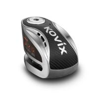 Kovix KNX-6 Alarmed Disc Lock - Brush Metal