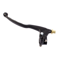Whites Clutch Lever Assembly - Black with Mirror Mount