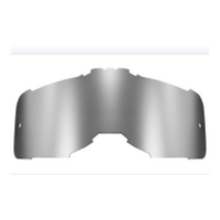 LS2 AURA GOGGLE SILVER IRIDIUM LENS