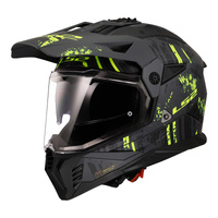 LS2 "MX702 Pioneer II Crazy" Adv Helmet
