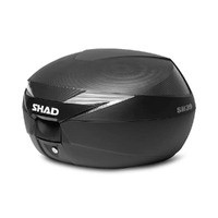 SHAD SH39 Top Case 39L with CARBON look panel