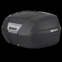 SHAD SH44 Top Case 44L (with CARBON look colour panel)