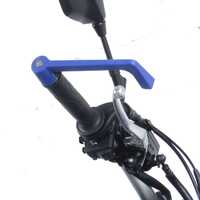 "Brake Lever Guard, Black, Honda CBR/CB"