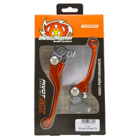 Moto-Master Gas Gas Orange MX Pivot Brake & Clutch Lever Set