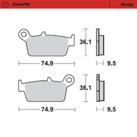 Moto-Master TM SinterPro Racing Rear Brake Pads