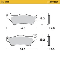 Moto-Master Triumph Nitro Sport Front Brake Pads