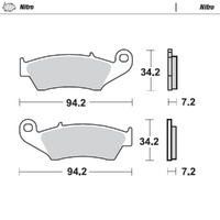 Moto-Master Aprilia Nitro Front Brake Pads