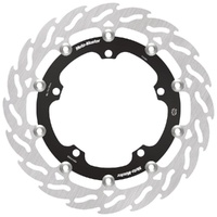 Moto-Master Triumph Streetbike Left Front Flame Floating Disc