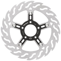Moto-Master Harley Davidson Streetbike Left Front Custom Flame Floating Disc