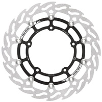 Moto-Master Yamaha 320mm Supermoto Front Left Flame Floating Racing Disc