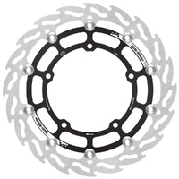 Moto-Master Yamaha 300mm Supermoto Front Right Flame Floating Racing Disc