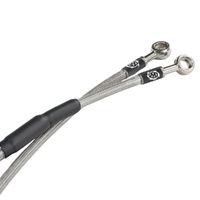 Moto-Master Yamaha Supermoto Street Brake Lines (With Headlight)