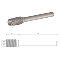 Moto-Master Honda Race Drilled Rear Brake Pad Pin
