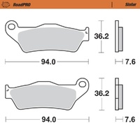 Moto-Master Yamaha Sintered Left Front Brake Pads