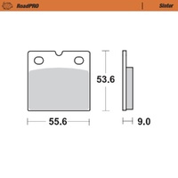 Moto-Master Ducati Sintered Rear Brake Pads