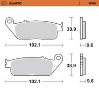 Moto-Master Victory Sintered Rear Brake Pads