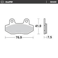 Moto-Master Surron Ceramic Left Front Brake Pads