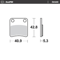 Moto-Master BMW Ceramic Parking Brake Pad