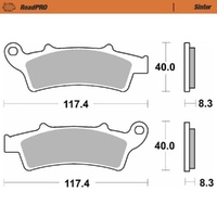Moto-Master Kymco Sintered Left Front Brake Pads