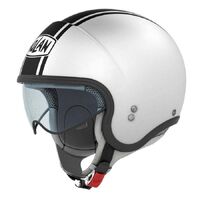 Nolan N-21 N-Com Caribe Helmet - Gloss White/Black