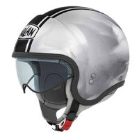 Nolan N-21 N-Com Caribe Helmet - Scratch Metal