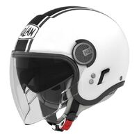 Nolan N-21 N-Com Visor Duetto Helmet - Gloss White/Black