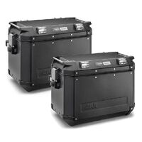 Givi Trekker Outback Case Black 48L (Pair)
