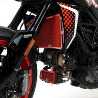 "Oil Cooler Guard, TITANIUM, Ducati Hypermotard 950"