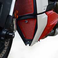Oil Cooler Guard RED - Ducati Streetfighter V4(S) '20-