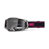 100% 'Armega' MX Goggles - Sarcelle (Clear Lens)