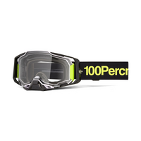 100% 'Armega' MX Goggles - Orban (Clear Lens)
