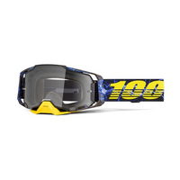 100% 'Armega' MX Goggles - Furious (Clear Lens)
