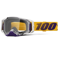 100% 'Armega' MX Goggles - Difenbak (Clear Lens)