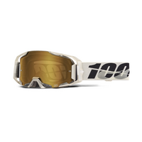 100% 'ARmatic' MX Goggles - Pitch (Mirror True Gold)
