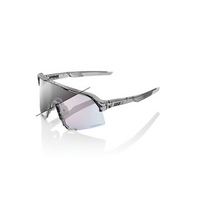 100% 'S3' Sunglasses - Soft Tact Translucent Grey